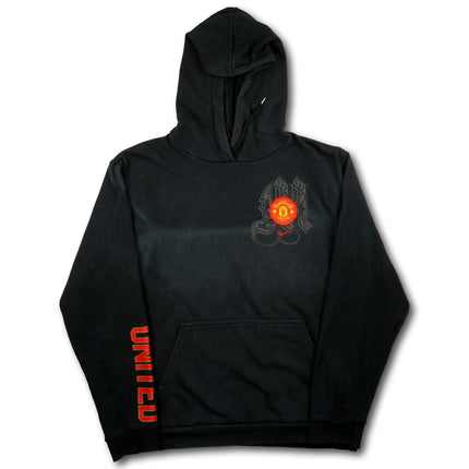 Manchester United 2008-09 Sweater fan Meistersaison mit Kapuze - 6/10 - [L]