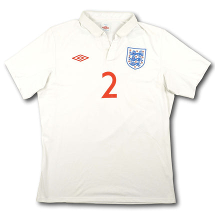 England 2010 Trikot heim - JOHNSON #2 - 7/10 - [L]