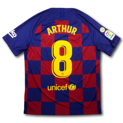 FC Barcelona 2019-20 Trikot heim - ARTHUR #8 - 9/10 - [L]