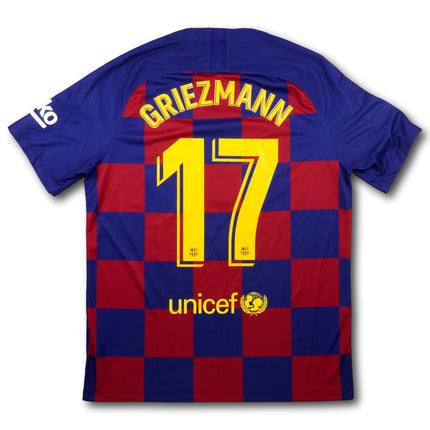FC Barcelona 2019-20 Trikot heim - GRIEZMANN #17 - 9/10 - [L]