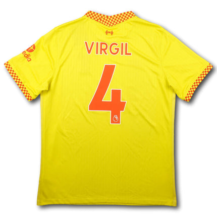 Liverpool FC 2021-22 Trikot drittes - VIRGIL #4 - 7/10 - [L]