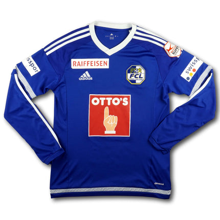 FC Luzern 2015-16 Trikot heim - L/S - KRYEZIU #31 - 5/10 - [S]