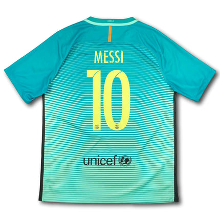 FC Barcelona 2016-17 Trikot drittes - MESSI #10 - 8/10 - [L]