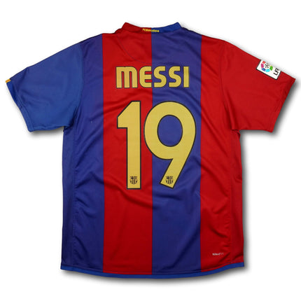 FC Barcelona 2006-07 Trikot heim - MESSI #19 - 7/10 - [M]