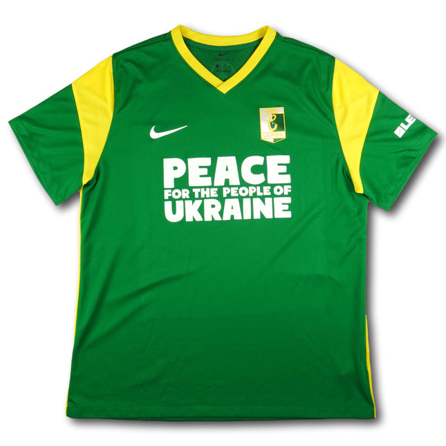 BSG Chemie Leipzig 2021-22 Trikot spezial - "Peace for Ukraine"-Trikot  - 8/10 - [XL]