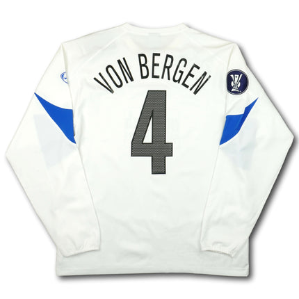 FC Zürich 2005-06 Trikot heim Meistersaison - L/S - VON BERGEN #4 - 7/10 - [L]