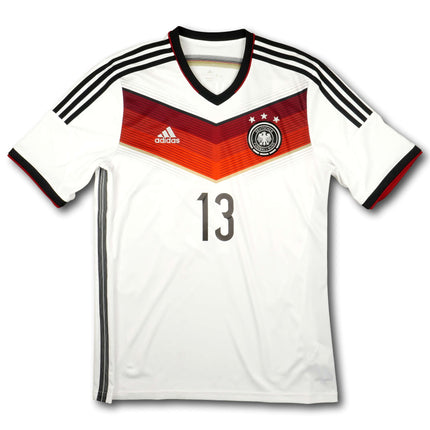 Deutschland 2014 Trikot heim WM-Sieger - MÜLLER #13 - 9/10 - [L]