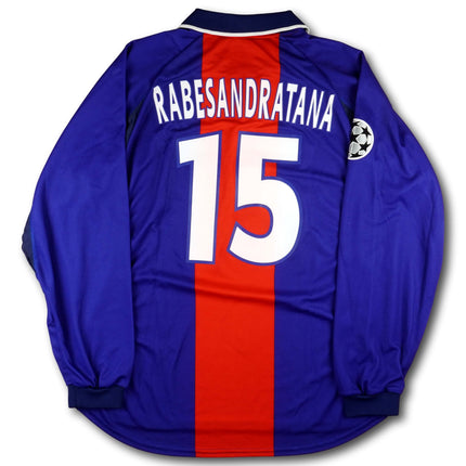 Paris Saint-Germain 2000-01 Trikot heim - L/S - RABESANDRATANA #15 - 8/10 - [XL]