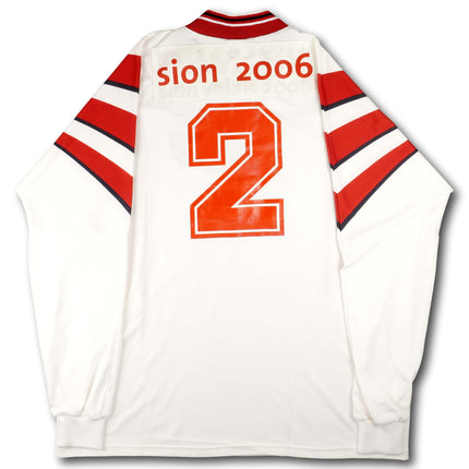 FC Sion 1996-97 Trikot heim Meistersaison - L/S - #2 - 8/10 - [XL]