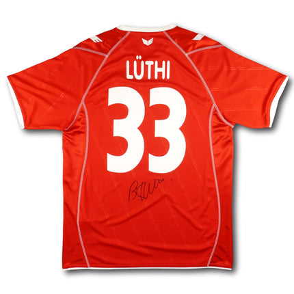 FC Thun 2011-12 Trikot heim signiert - LÜTHI #33 - 9/10 - [M]