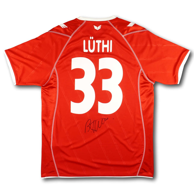 FC Thun 2011-12 Trikot heim signiert - LÜTHI #33 - 9/10 - [M]