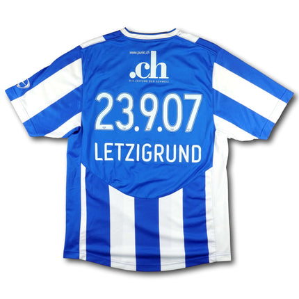 FC Zürich 2007-09 Trikot spezial Premiere Letzigrund - Meistersaison (08/09) - LETZIGRUND - 6/10 - [M]