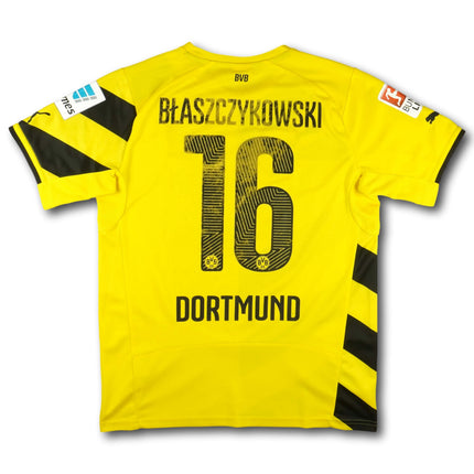 Borussia Dortmund 2014-15 Trikot heim - BLASZCZYKOWSKI #16 - 5/10 - [M]