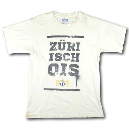 FC Zürich 2013-14 T-Shirt fan Cup-Sieger - Züri Isch Ois - 5/10 - [S]