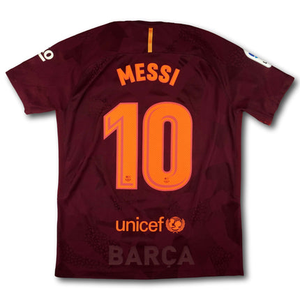 FC Barcelona 2017-18 Trikot drittes Player Specs Double-Sieger - MESSI #10 - 7/10 - [L]