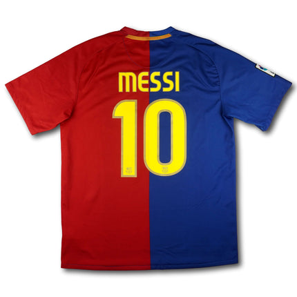 FC Barcelona 2008-09 Trikot heim Triple-Saison - MESSI #10 - 9/10 - [L]