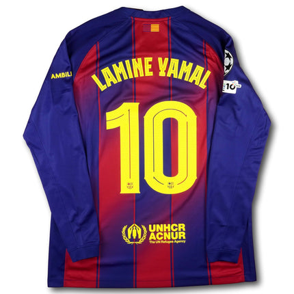 FC Barcelona 2025-26 Trikot heim - L/S - LAMINE YAMAL #10 - 9/10 - [L]