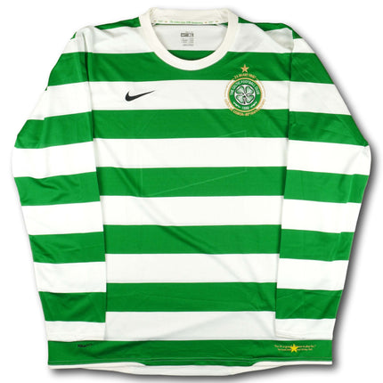 Celtic Glasgow 2007-08 Trikot heim Meistersaison - L/S - 8/10 - [XL]