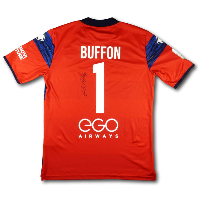 Parma Calcio 1913 2021-22 Trikot torhüter Player Issue  (Fits L) signiert mit COA - BUFFON #1 - 8/10 - [XXL]