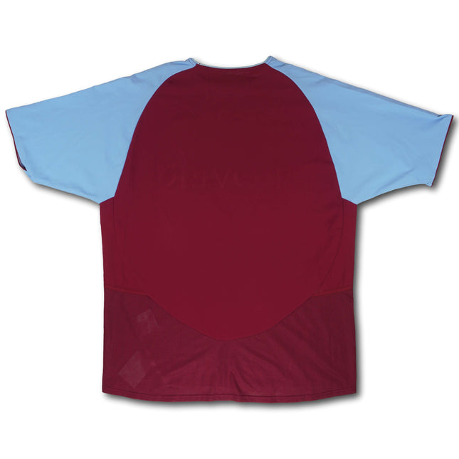 Aston Villa 2003-04 heim L vintage Diadora