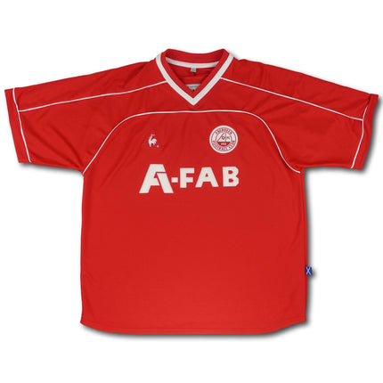 FC Aberdeen 2002-04 heim XL vintage Le Coq Sportif