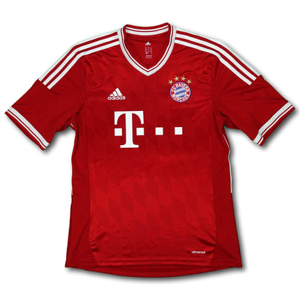 Trikot FC Bayern München - #4 Alaba - 2013/2014 - M - Adidas - Abbildung Rückseite