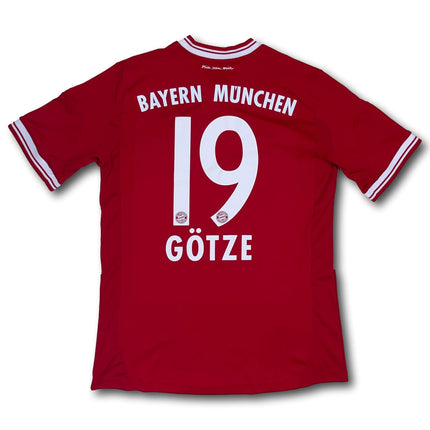 Trikot FC Bayern München - 2013/ - Kids XL / 176 - Adidas - Abbildung Rückseite