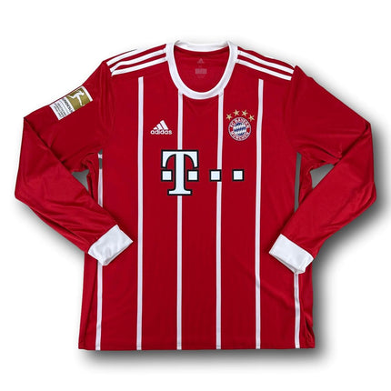FC Bayern München 2017-18 heim adidas XL HUMMELS #5