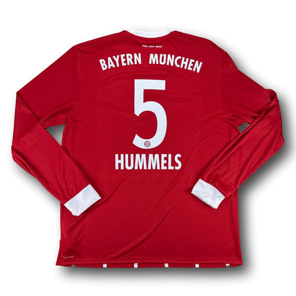FC Bayern München 2017-18 heim adidas XL HUMMELS #5