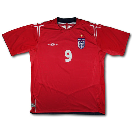 Trikot England - #10 Owen - 2008/2010 - L - Umbro - Abbildung Rückseite
