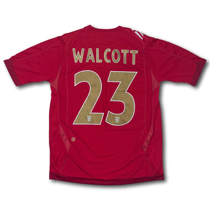 England 2006-08 auswärts Umbro M WALCOTT #23