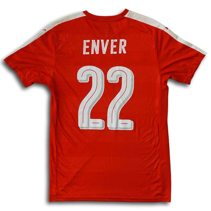 Trikot Schweiz - 2016 - M - Puma - Abbildung Rückseite