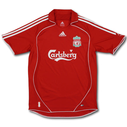 Liverpool FC 2007-08 heim L CROUCH #15 adidas