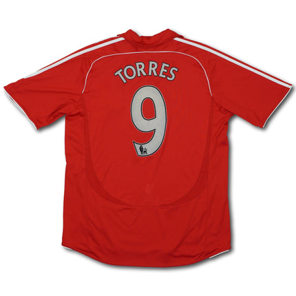 Liverpool FC 2006-08 heim XL TORRES #9 adidas