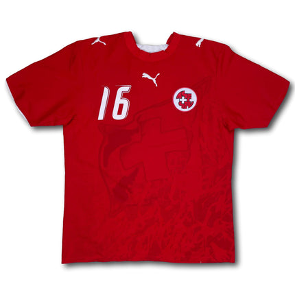 Trikot SUI 2006-08 heim Puma M Barnetta #16