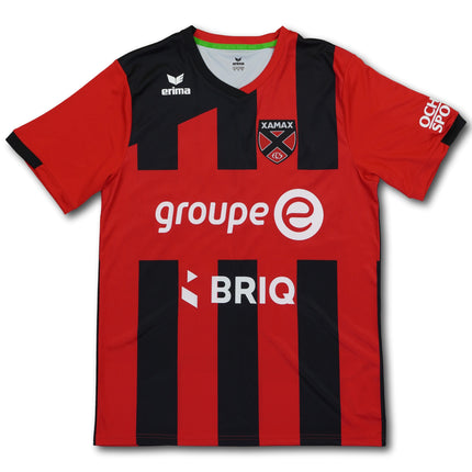 Neuchâtel Xamax 2020-21 heim M BASHA #13 signiert Erima