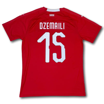 Trikot Schweiz - 2018/2020 - M - Puma - Abbildung Rückseite