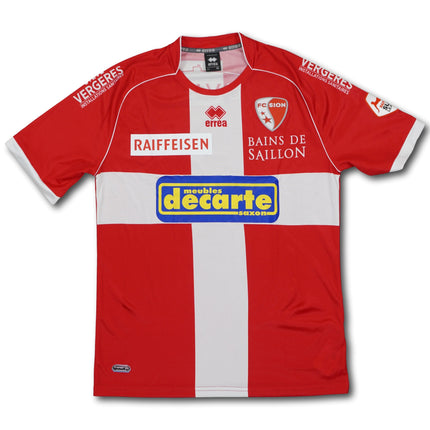 FC Sion 2012-13 auswärts XL GATTUSO #8 signiert matchworn Errea