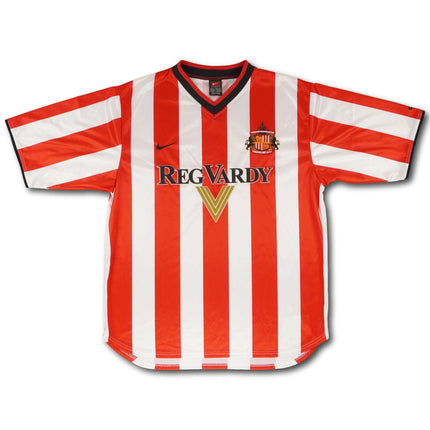 AFC Sunderland 2001-02 heim L vintage Nike