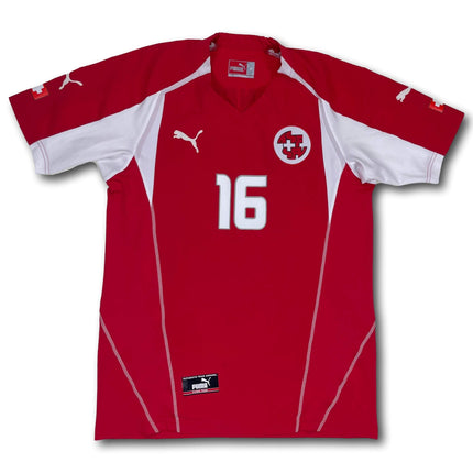 Trikot Schweiz - 2004/2006 - M - Puma - Abbildung Vorderseite