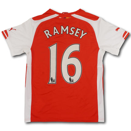 FC Arsenal 2014-15 heim S RAMSEY #16 Puma