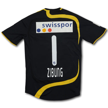 FC Luzern 2007-08 torhüter M ZIBUNG #1 matchworn adidas