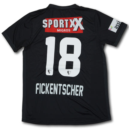 FC Sion 2018 torhüter M FICKENTSCHER #18 matchworn FC Sion