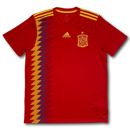 Trikot Spanien - 2018/2019 - L - Adidas - Abbildung Vorderseite