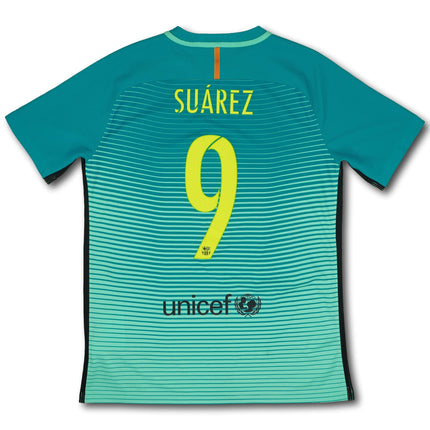 FC Barcelona 2016-17 drittes L SUAREZ #9 Nike