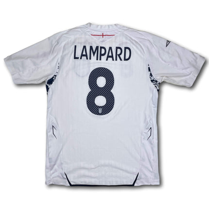 England 2007-09 heim Umbro M Lampard #8