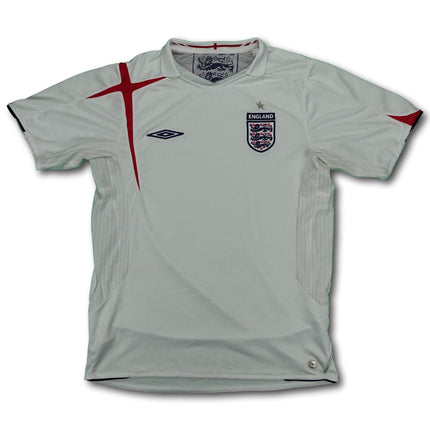 Trikot England - #6 Terry - 2005/2007 - M - Umbro - Abbildung Rückseite