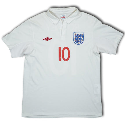 England 2010 heim M ROONEY #10 Umbro