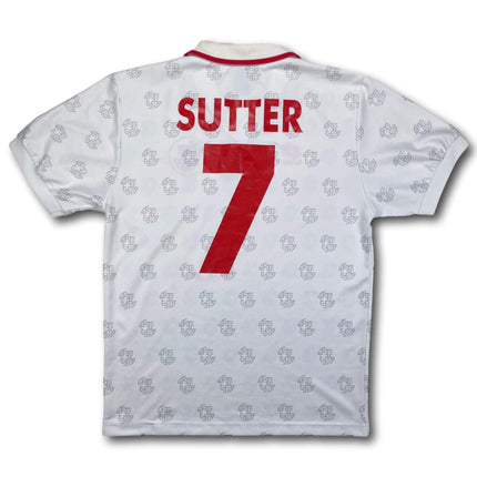 Schweiz 1994-96 auswärts Lotto M SUTTER #7