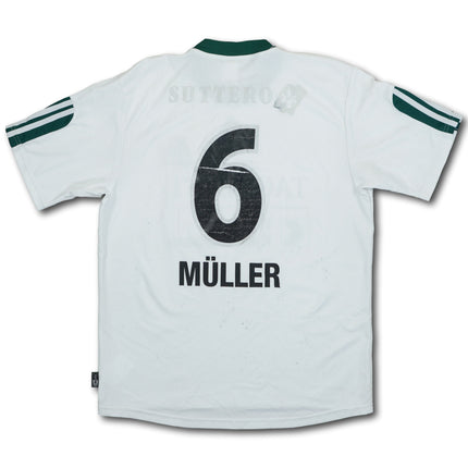 FC St. Gallen 2003-04 heim L MÜLLER #6 vintage adidas